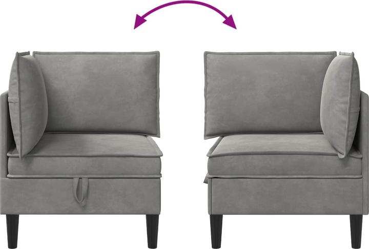 Produktbild vidaXL Modernes Sofa (Ecksofa)