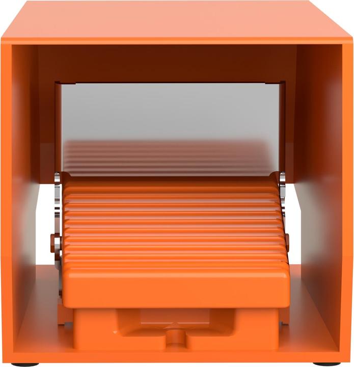 Produktbild Schneider Electric Fussschalter 1Ö+1S orange einstufig