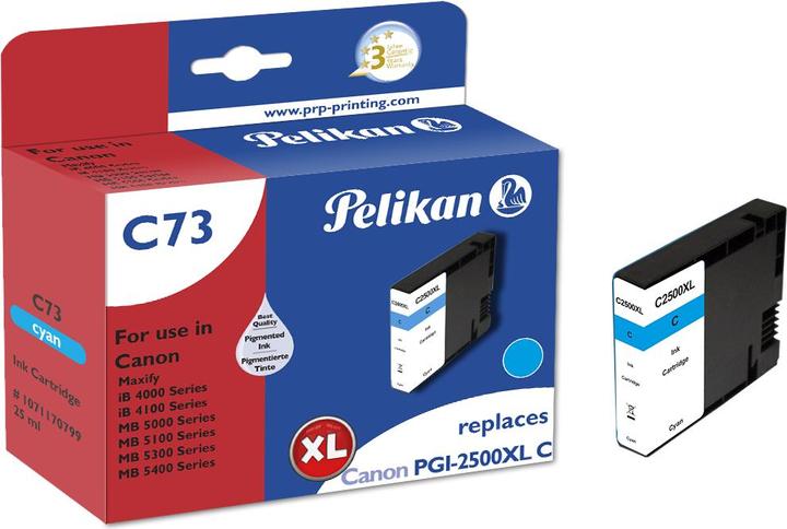 Pelikan C73 PGI-2500XL cy kompatibel (C)