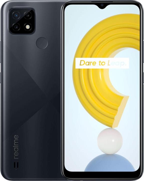Produktbild realme C21 (32 GB, Cross Black, 6.50", Dual SIM, 4G)