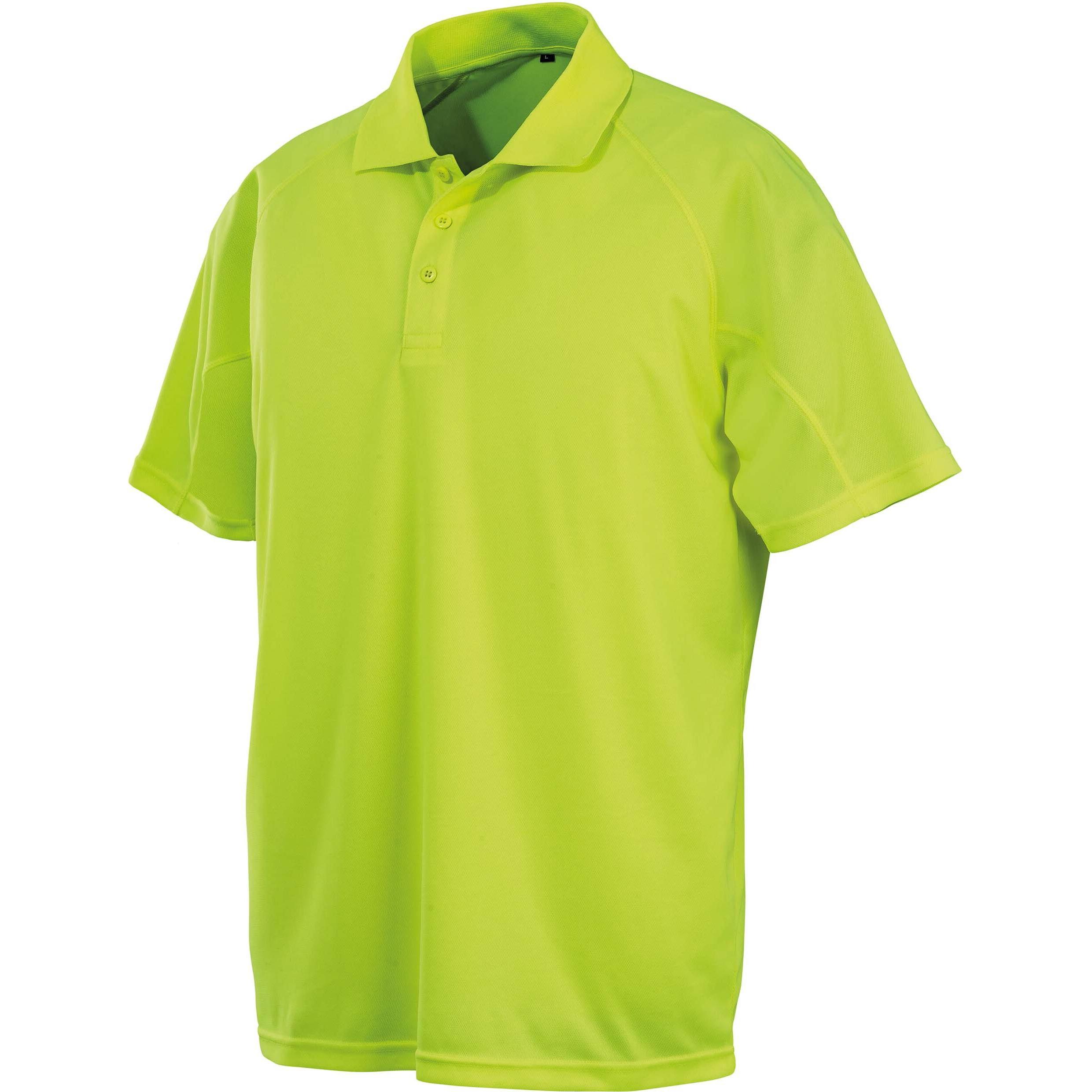 Spiro, Shirt, Performance aircool polyester, Gelb, (S)