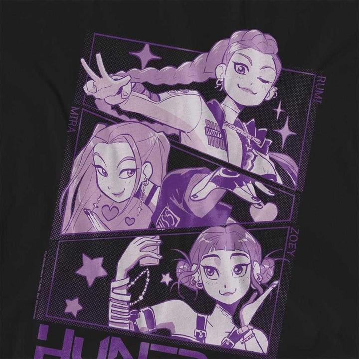 Immagine prodotto K-Pop Demon Hunters Maglietta Huntr/X Pannelli Donna (L)