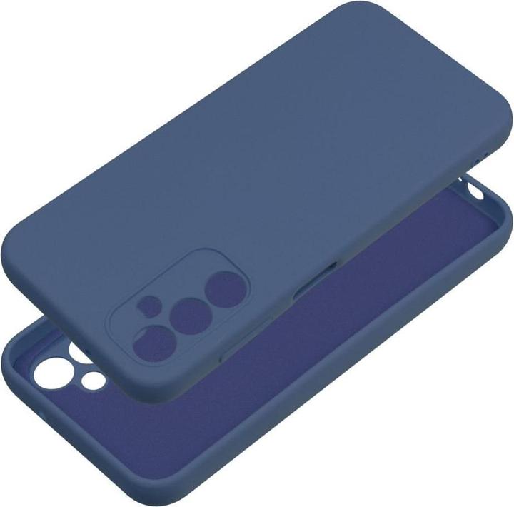 Actual product image Forcell Back panel cover OEM SILICONE case for SAMSUNG A14 5G / A14 4G blue (Samsung Galaxy A14 5G)