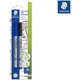 Thumbnail - Magni, Marker, Folienstifte Lumocolor F non-permanent blau/schwar (Multi, 0.60 mm, 2 x)