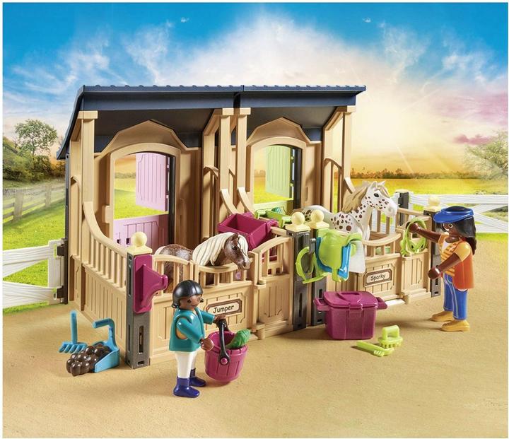 Produktbild Playmobil Reitunterricht mit Pferdeboxen (70995, Playmobil Country)
