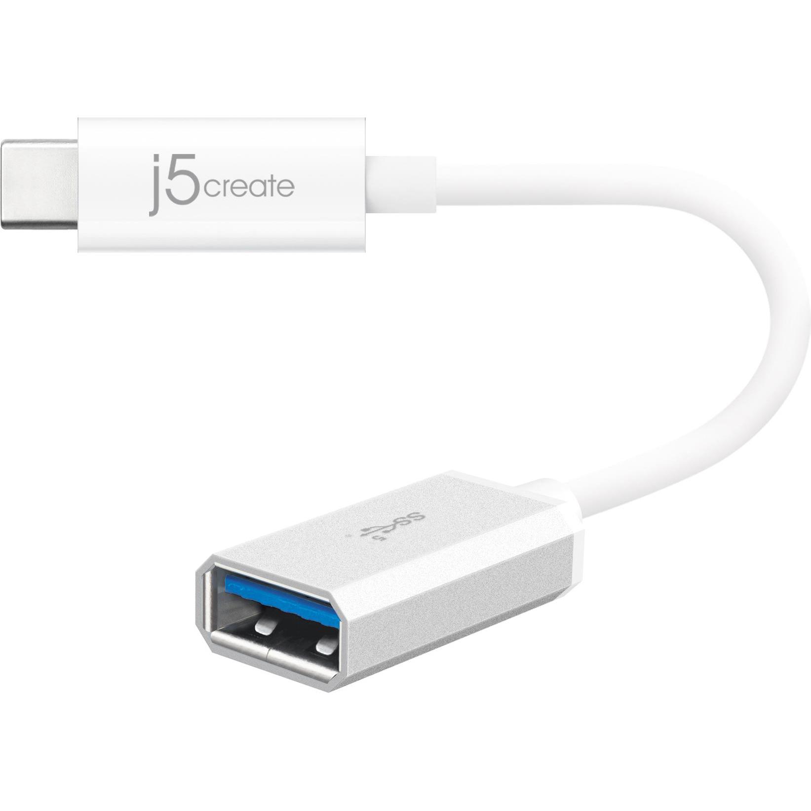 j5Create USB-C zu (0.10 m, USB 3.2 Gen 2), USB Kabel