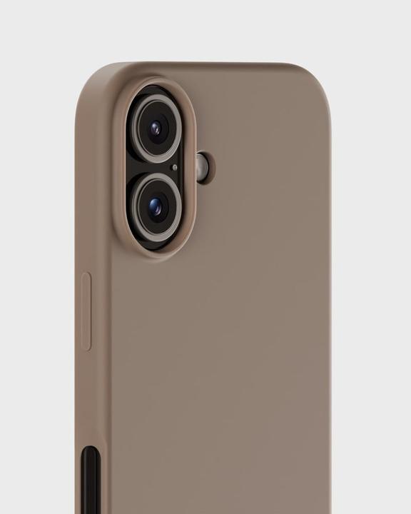 Produktbild Holdit Silikonhülle iPhone 16 Mokka Braun (Apple iPhone 16)