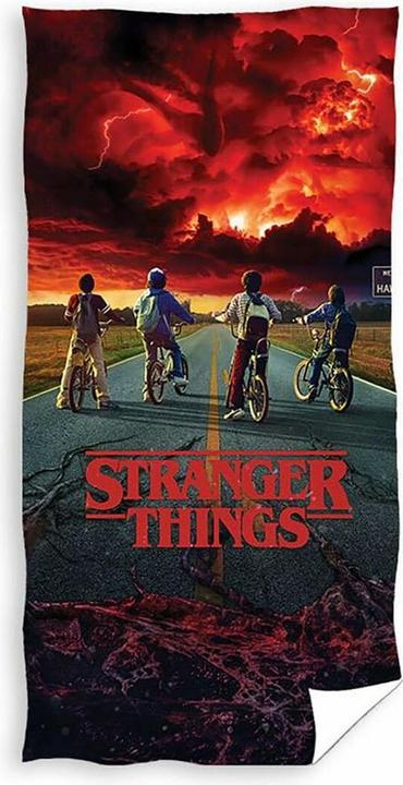GED Stranger Things Telo Mare Microfibra Groep (A) (140x70) (140 x 70 cm)