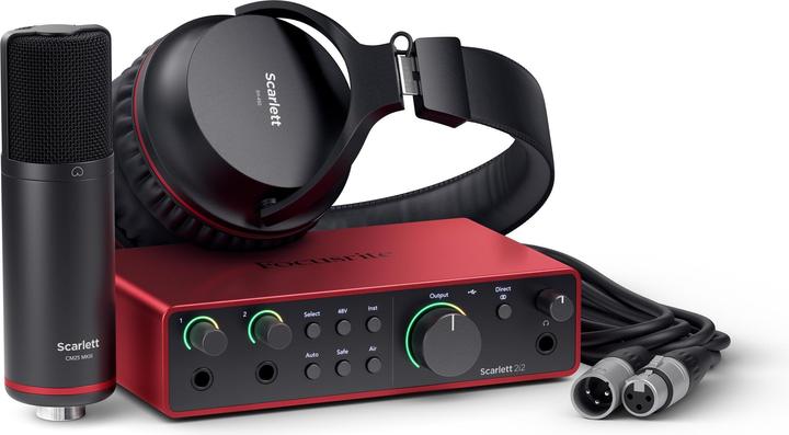 Produktbild Focusrite Recording-Set Scarlett 2i2 Studio – 4th Generation (USB)