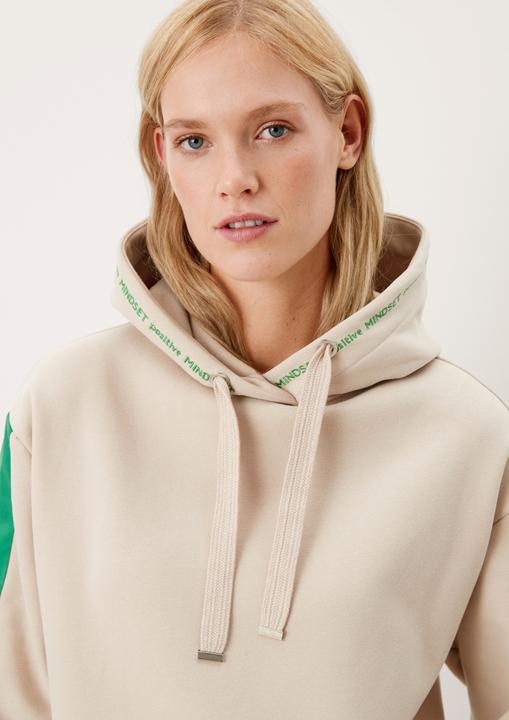 Produktbild s.Oliver Sweatshirt Sweater mit Kontrast-Details (M)