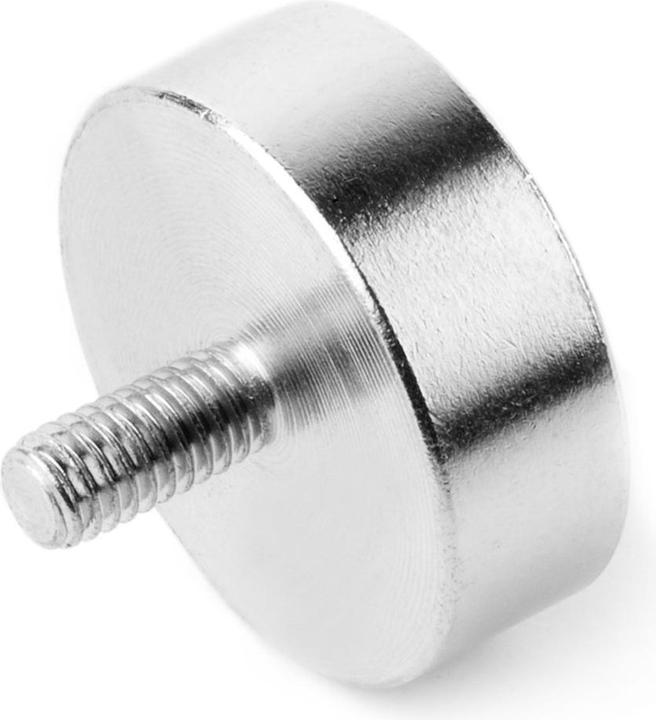 Actual product image Supermagnete Pot magnet with threaded stud (1x)