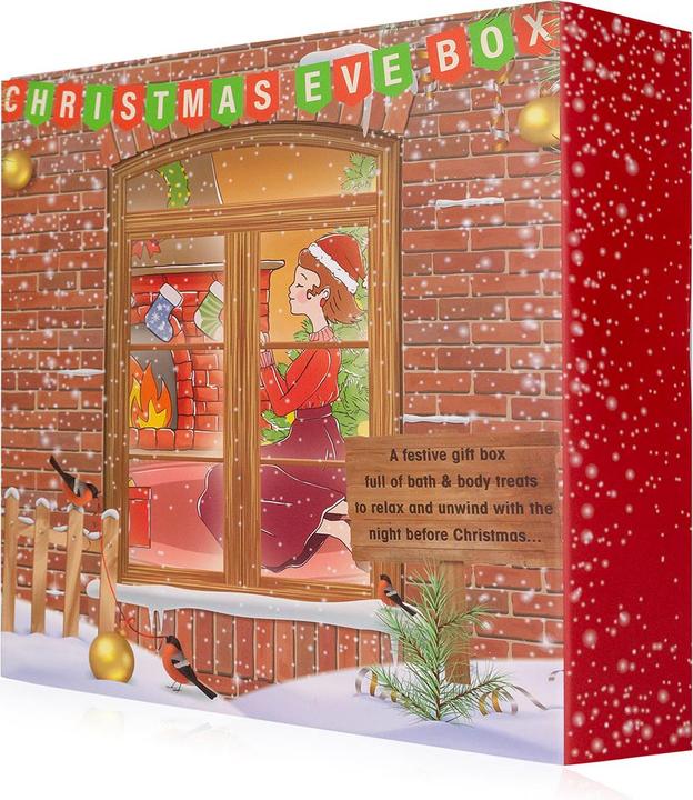 Image du produit Accentra Coffret de bain LA BELLE FEMME NOEL - Christmas Eve Box - pour une soirée relaxante avant Noël (Kit de soins capillaires)