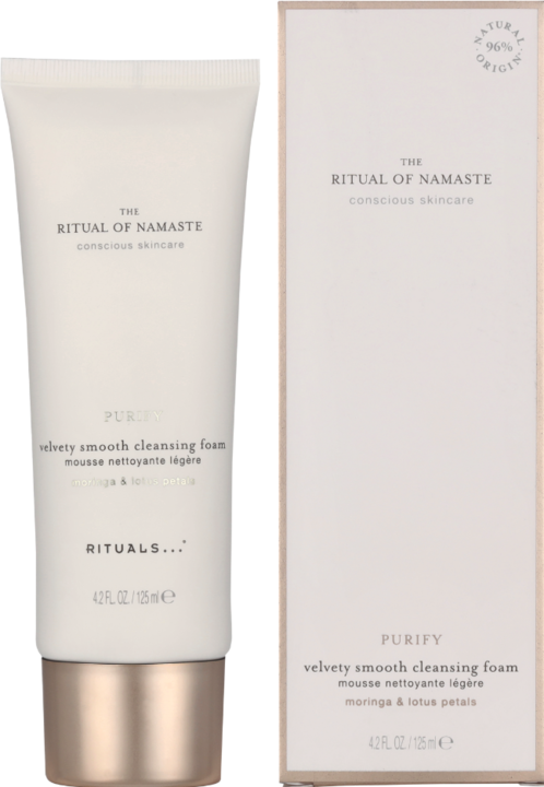 Actual product image Rituals THE RITUAL OF NAMASTE Velvety Smooth Cleansing Foam (Foam, 125 ml)