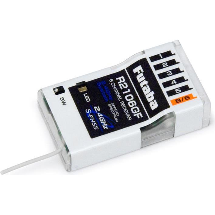 Thumbnail - Futaba R2106gf S-Fhss/Hv