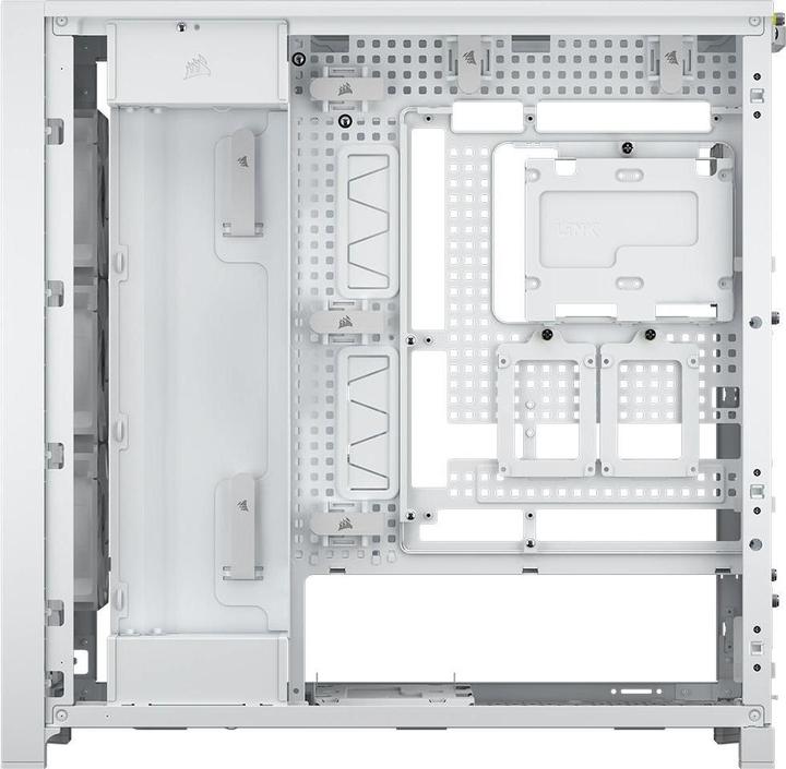 Produktbild Corsair FRAME 5000D RS WHITE MID CASE (Mini-ITX, ATX, mATX)