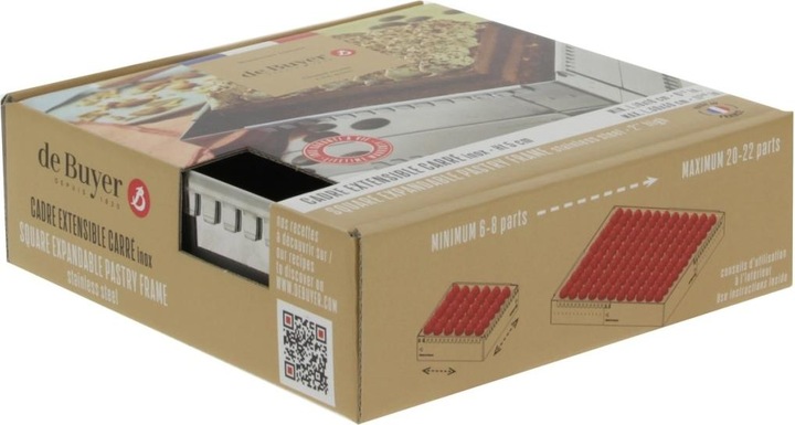Produktbild de Buyer Patisserie Rahmen Edels. einst 30-57cm quadrat. (57 cm)