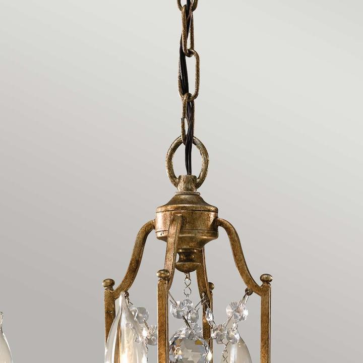 Image du produit Elstead Lighting Valentina Lustre E14 4 branches Bronze oxydé (41 cm)