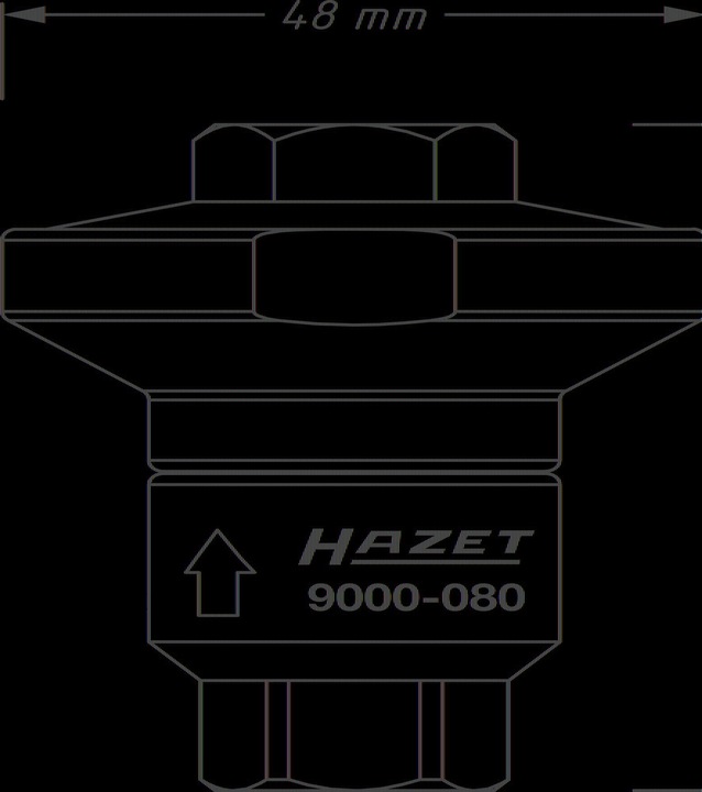 Produktbild HAZET Druckluft-Minderer 9000-080