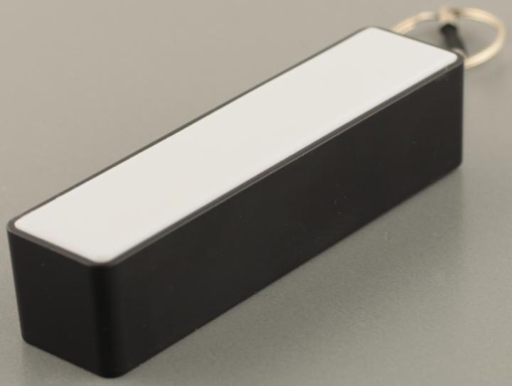 Image du produit PhoneLook Batterie portable et compacte Capacité de 2'600 mAh Sortie USB-A porte-clé Noir (600 mAh)