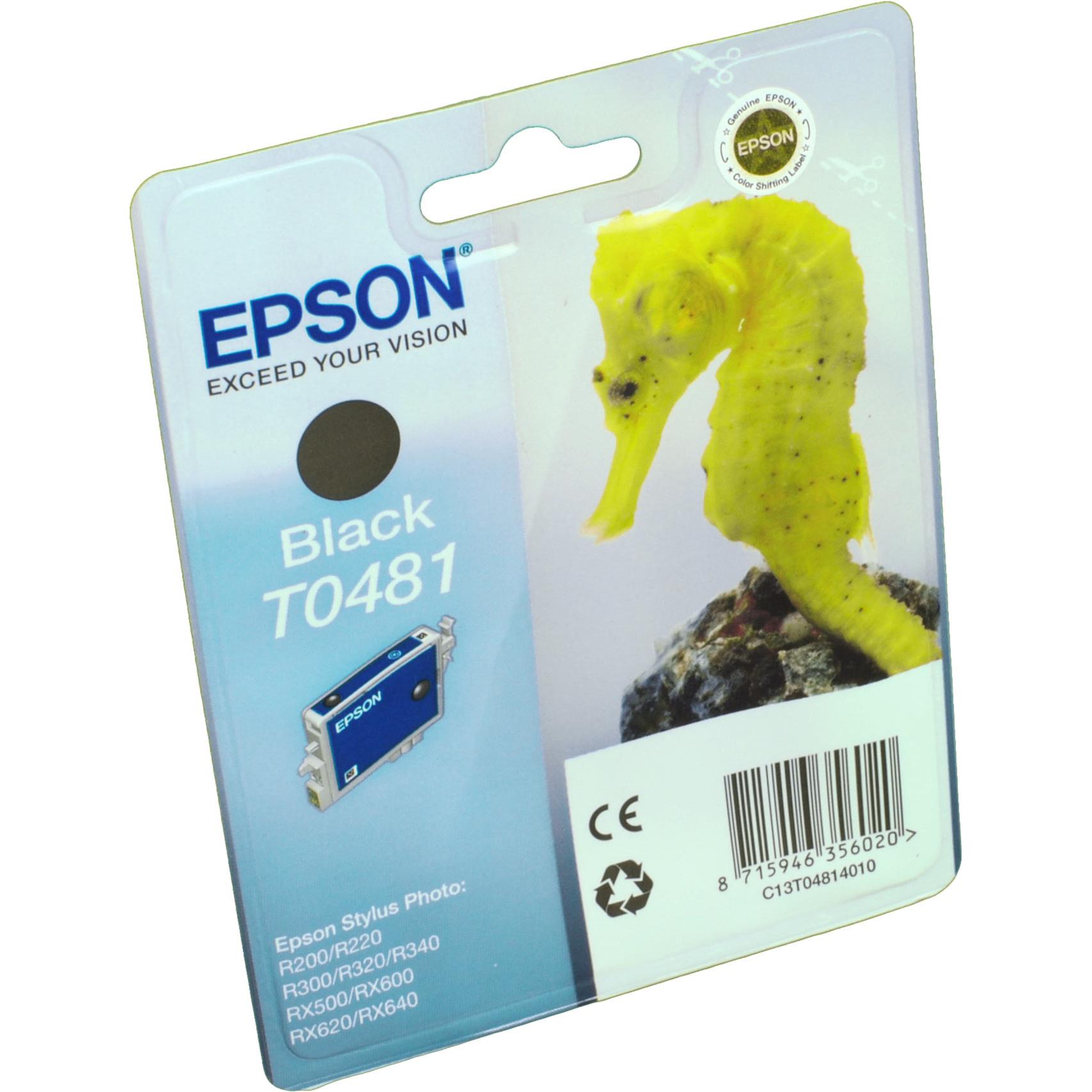 Epson, Druckerpatrone, T0481 (BK)