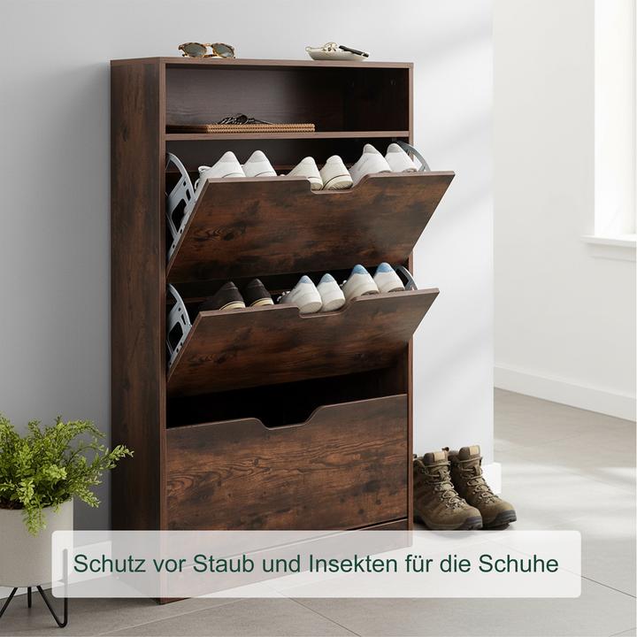 Produktbild Relaxdays Schuhschrank (80 x 24 x 140 cm)