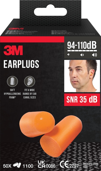 Produktbild 3M Gehörschutzstöpsel (100 x)