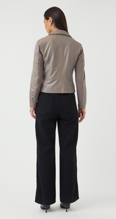 Actual product image Yas YASSOPHIE leather biker jacket (S)