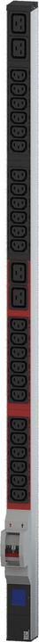 Produktbild Bachmann BN0500 48,26cm 19Zoll PDU 1HE 24xC13 4xC19 Leistungsmessung Anschluss CEE 32A blau