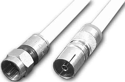 Produktbild Televes FS-KK2030 3m F F Weiss Koaxialkabel (120 dB, Antennenkabel)