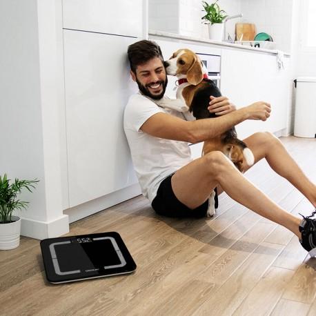 Actual product image Cecotec 04090 Personal Scale Square Electronic Personal Scale (180 kg)