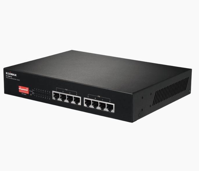 Produktbild edimax ES-1008P V2: 8 Port FE PoE+ Switch (8 Ports)