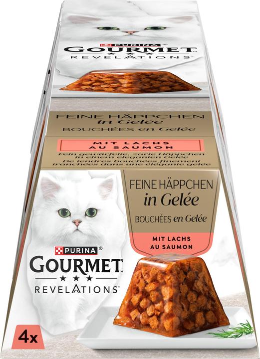 Immagine prodotto Gourmet Rivelazioni Bocconcini sottili in gelatina (Adulto, 4 pz., 228 g)