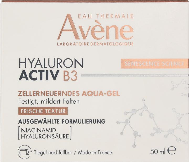 Image du produit Avène HYALURON ACTIV B3 aqua-gel crema renovación celular 50 ml (50 ml)