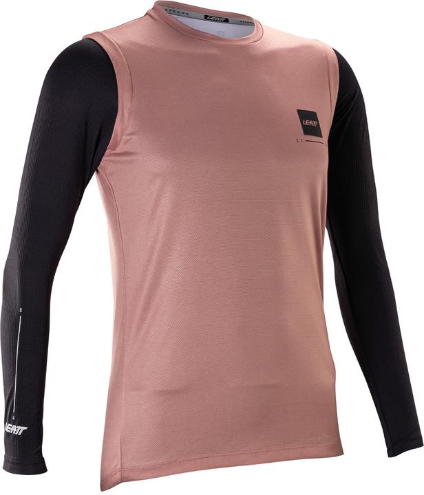 Actual product image Leatt MTB Gravity 2.0 Long Sleeve Jersey W dusty pink L (L)