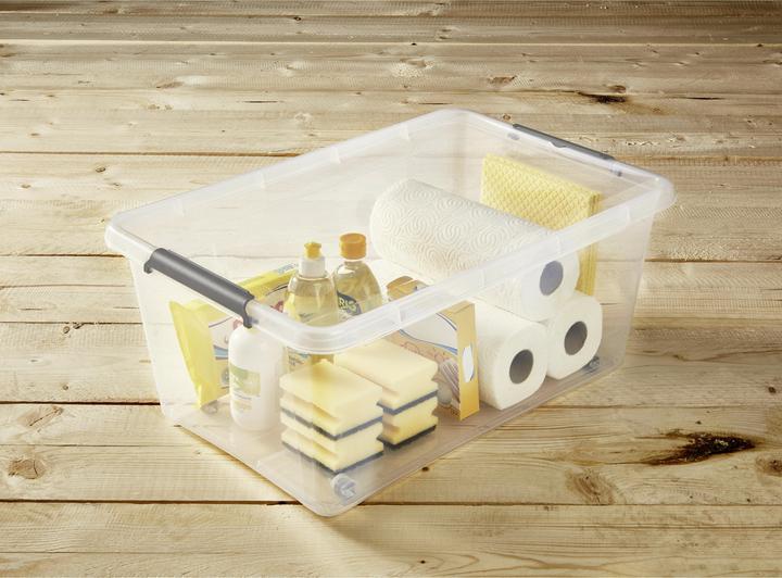 Actual product image HomeZone Storage box 40L (58 x 39 x 25 cm, 40 l)