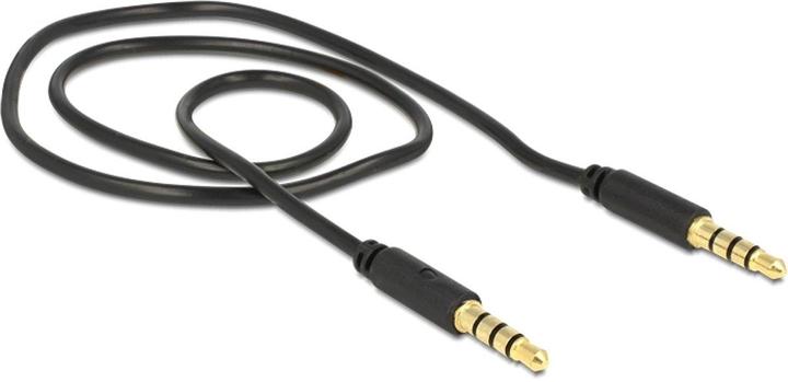 Immagine prodotto Delock Cavo stereo da 3,5 mm a 4 poli (0.50 m, Connettore da 3,5 mm (AUX))