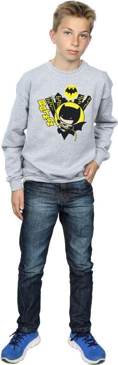 Produktbild Chibi Batman Swinging Sweatshirt Jungen (140, 146)