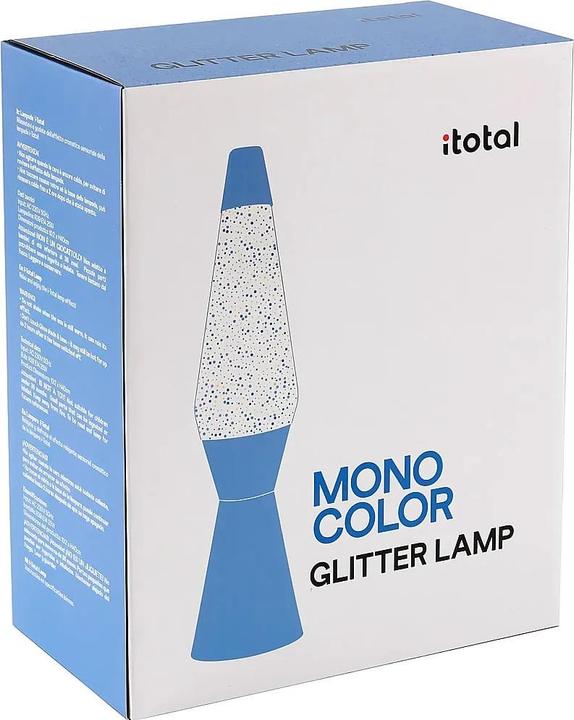 Actual product image Total Juggling iTotal - Spaceship Glitter Lamp - Pastel Purple - 40 cm (E14)