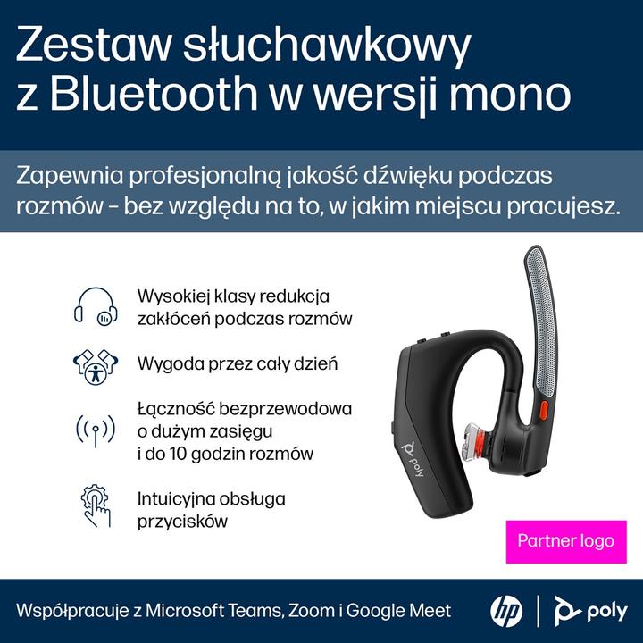 Actual product image Poly Vl 30 Headset Emea - Intl (Wireless, USB-C)