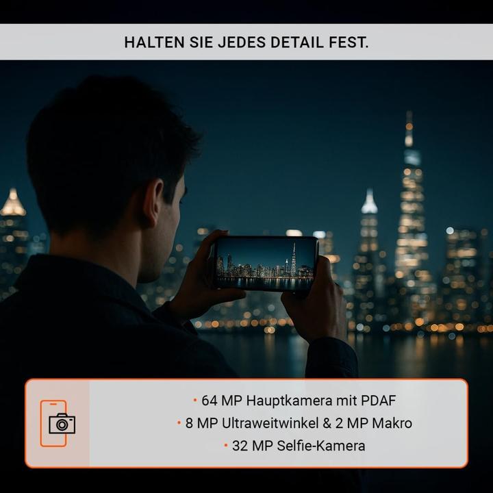 Image du produit Gigaset GS6 PRO (256 Go, Titanium Black, 6.67", Double SIM, 5G)