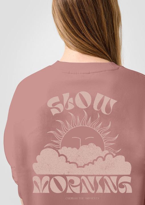 Produktbild s.Oliver Sweatshirt Weiches Sweatshirt mit Print (M)