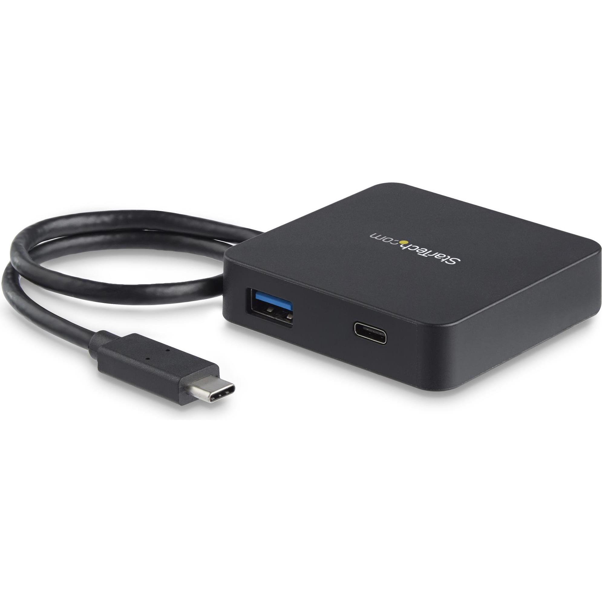 Thumbnail - StarTech Multiport Adapter USB-C (USB-C, 2 Ports), Dockingstation + USB Hub, Schwarz