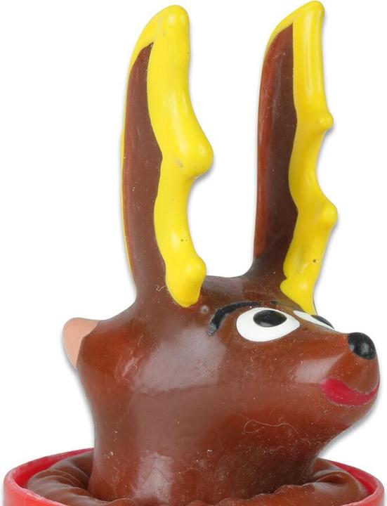 Produktbild Erco Scherzkondom „Rentier“ – Handbemalt, Naturkautschuklatex, Fun-Geschenk für die Weihnachtszeit (1 Stk.)