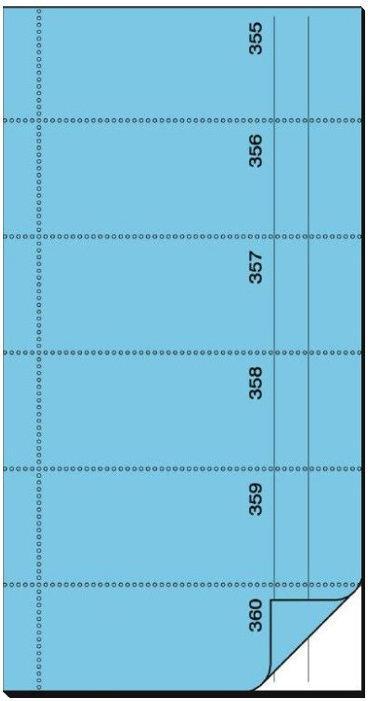 Produktbild Sigel Bonbuch, 360 Abrisse (120 x)