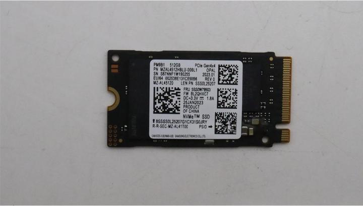 Produktbild Lenovo Ssd asm (512 GB, M.2 2242)