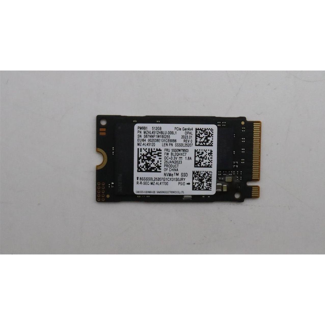 Lenovo Ssd asm (512 GB, M.2 2242), SSD