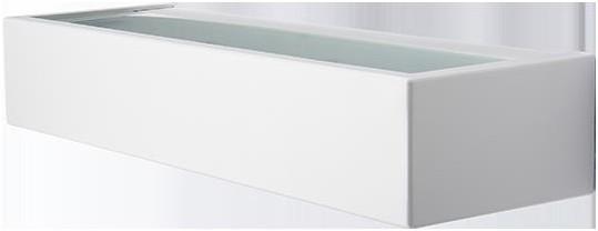 Produktbild Sg LED-Up/Down Leuchte EDGE 10W 3000K 520lm 611351 (520 lm)