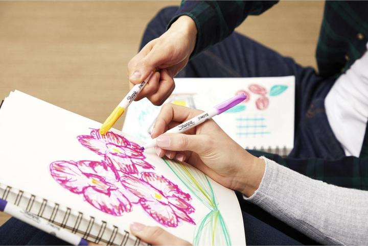 Actual product image Sharpie Permanent marker S-Note Creative 1-5 mm, 12 pieces (12x)