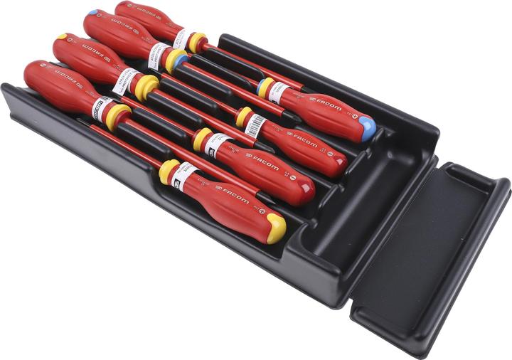 Produktbild Facom Protwist1000V Screwdriver 8pc Set (Schlitz)