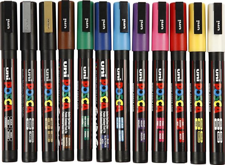 Produktbild Uni Posca Posca Marker (12 x)